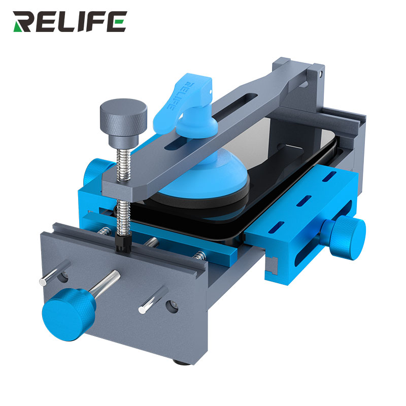 Тримач для ремонту Relife RL-601P Max з зафіксованим смартфоном і модулем для розділення, зняття екрану