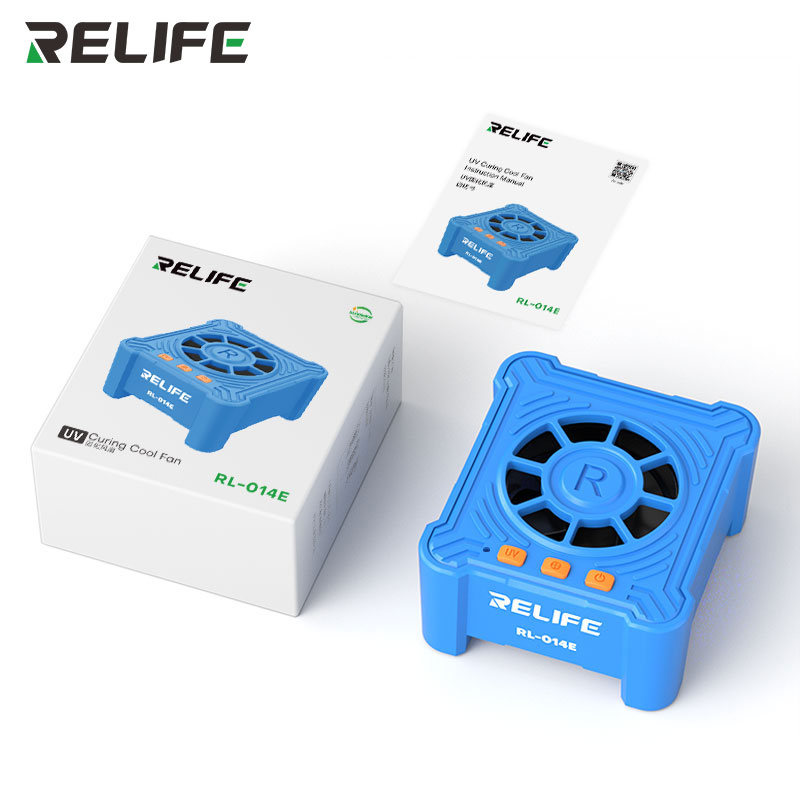 Комплектация RELIFE RL-014E — ультрафиолетовая лампа, коробка и инструкция