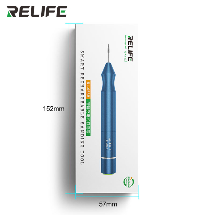 Упаковка Relife RL-068B с указанием размеров коробки