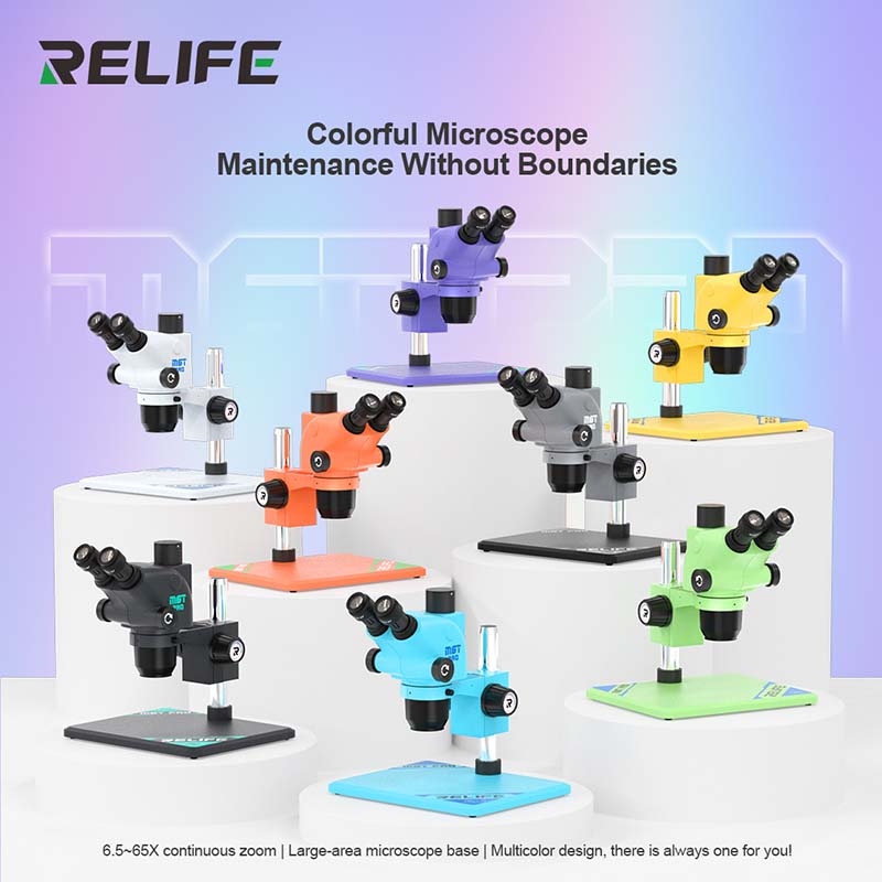 Тринокулярный микроскоп Relife RL-M6T Pro-B11 всех цветов