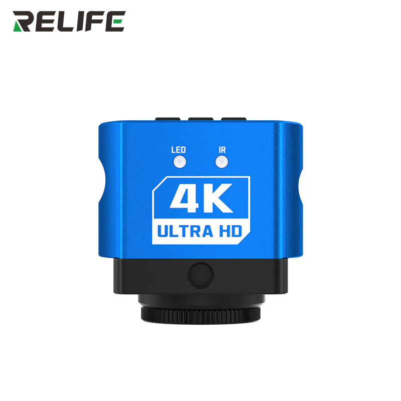 Камера RELIFE MC1 4K Ultra HD для микроскопа — передняя панель LED IR