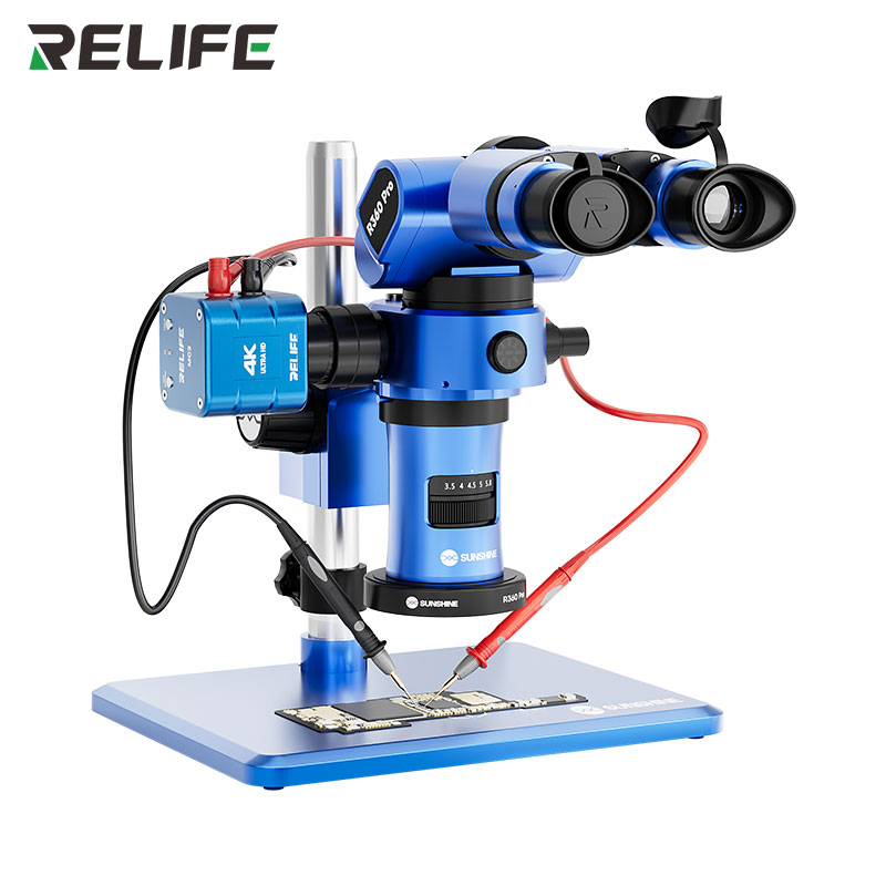 Камера для микроскопа RELIFE MC2 в работе