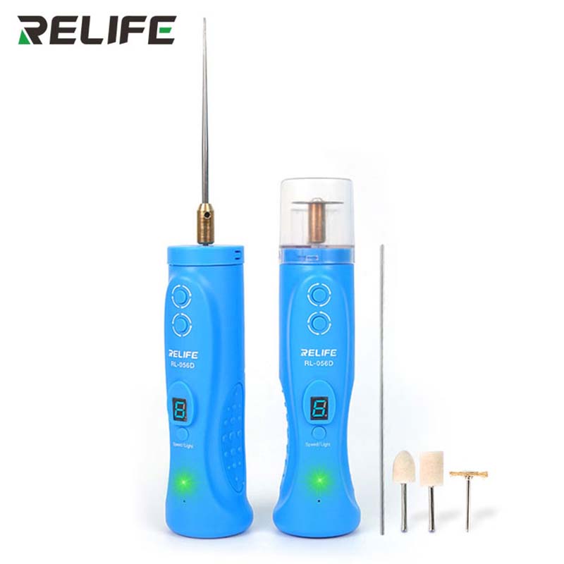 Комплект Relife RL-056D с насадками и двумя корпусами устройства