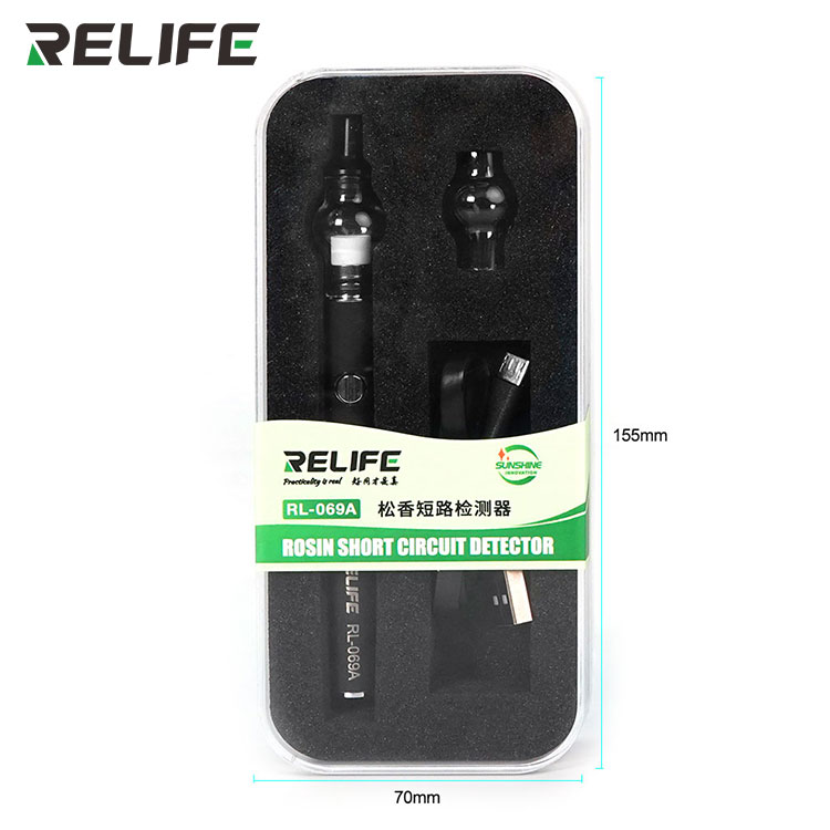 Детектор короткого замикання RELIFE RL-069A — упаковка та комплект