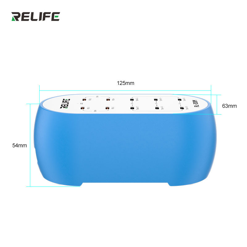 Габариты зарядного устройства RELIFE RL-309M: 125×63×54 мм