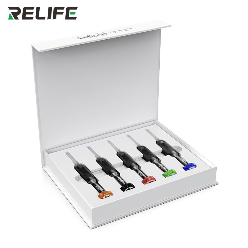Набор отверток Relife RL-717A — комплект из пяти отверток в фирменной упаковке