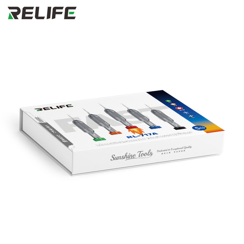 Набор отверток Relife RL-717A — упаковка Sunshine Tools Rocket-head screwdriver set