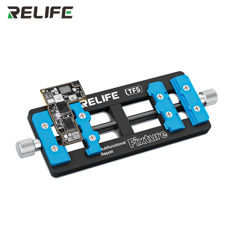 Держатель термостойкий RELIFE TF5 — фиксация платы смартфона в зажимах