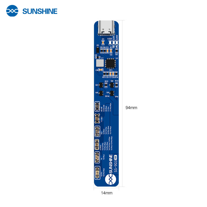 Плата Sunshine SS-903 SE с размерами 94×14 мм