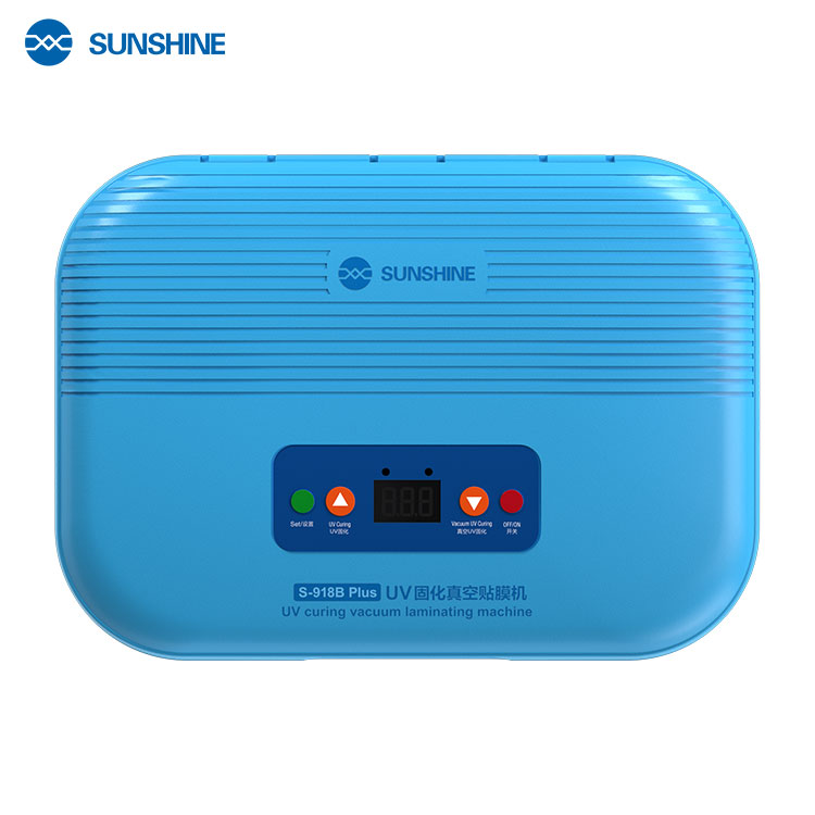 Вакуумный UV-бокс SUNSHINE SS-918B Plus верхняя панель и клавиши управления