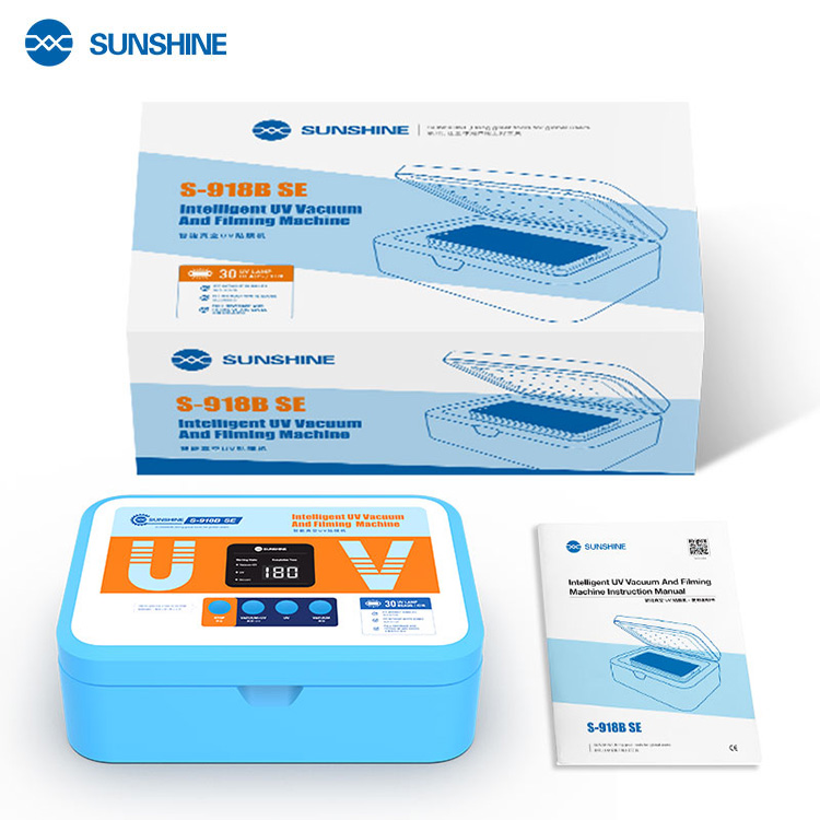 Вакуумный UV-бокс SUNSHINE SS-918B SE — комплект поставки с коробкой и инструкцией