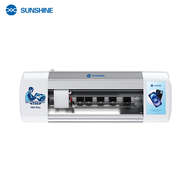 Плоттер Sunshine Y25 Plus фронтальный вид устройства для резки пленки