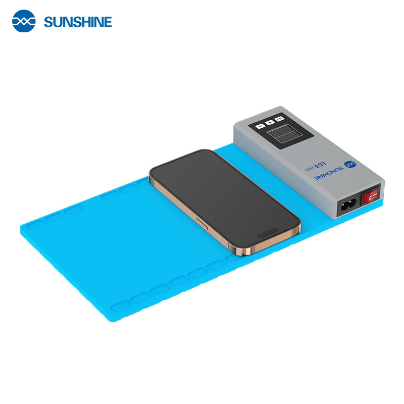 Сепаратор SUNSHINE LS3 Mini — демонстрація роботи зі смартфоном на нагрівальній платформі