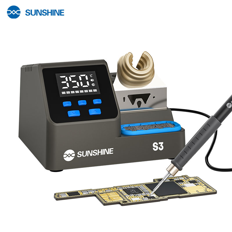 Паяльная станция прецизионная Sunshine S3 210 для пайки электронных плат