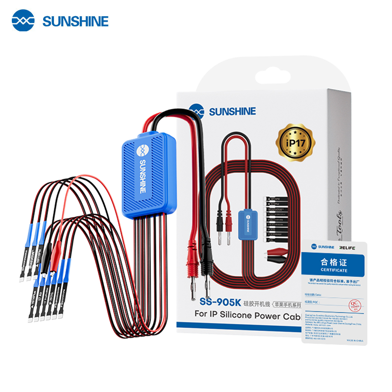 Кабели для блоков питания SUNSHINE SS-905K упаковка и комплект поставки
