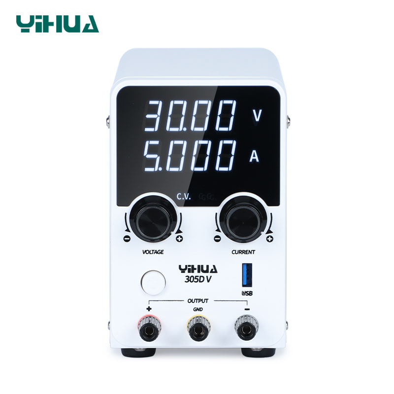 Блок живлення YIHUA 305D-V імпульсний 30В 5А фронтальний вид