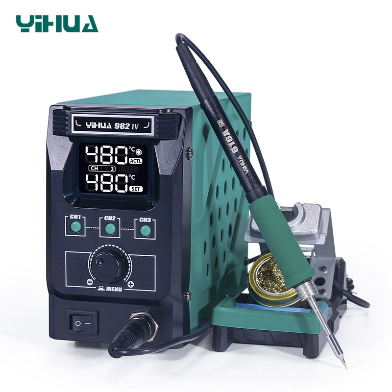 Ремонтный комплекс YIHUA 813 II паяльная станция 982 IV для прецизионной пайки