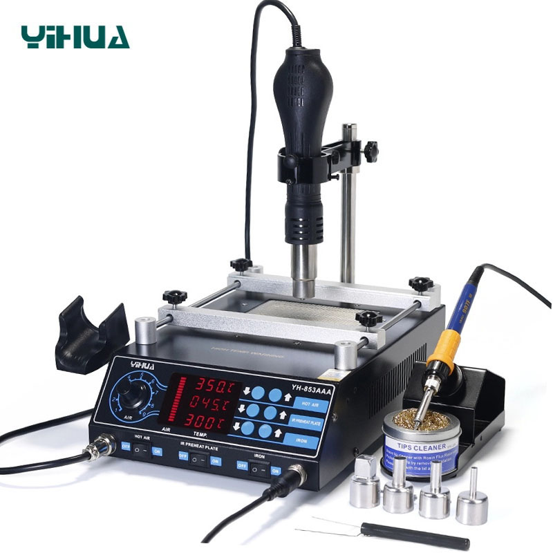 Комплект YIHUA 853AAA насадки фена и инструмент