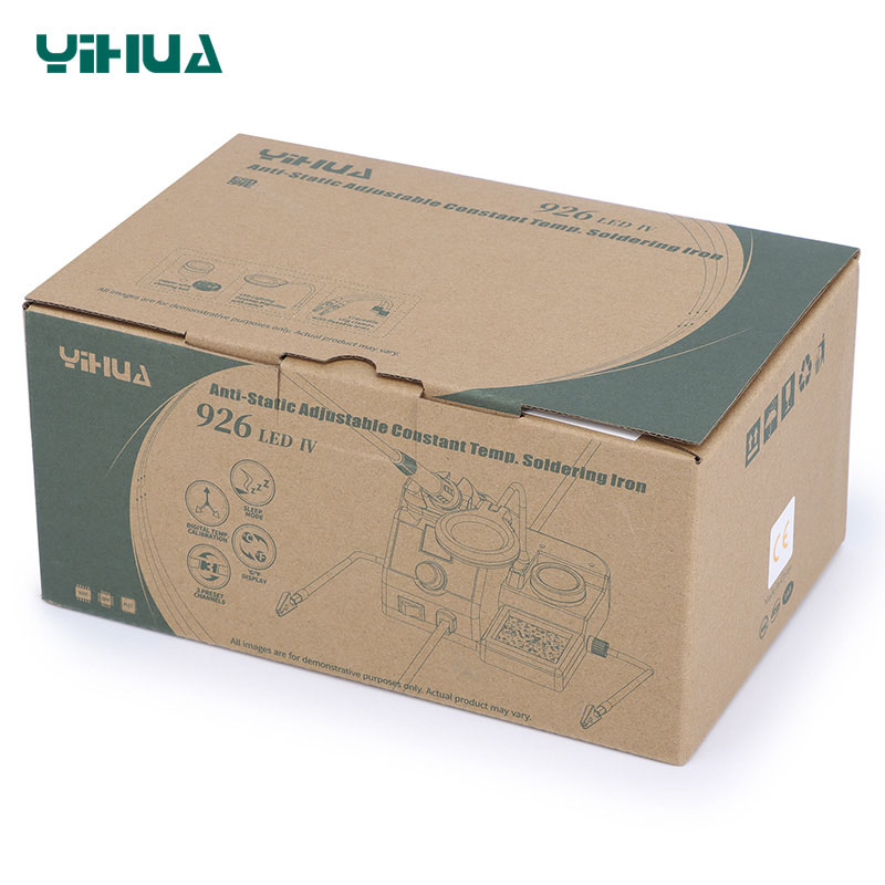 Паяльная станция YIHUA 926LED-IV в фирменной упаковке для ремонта электроники