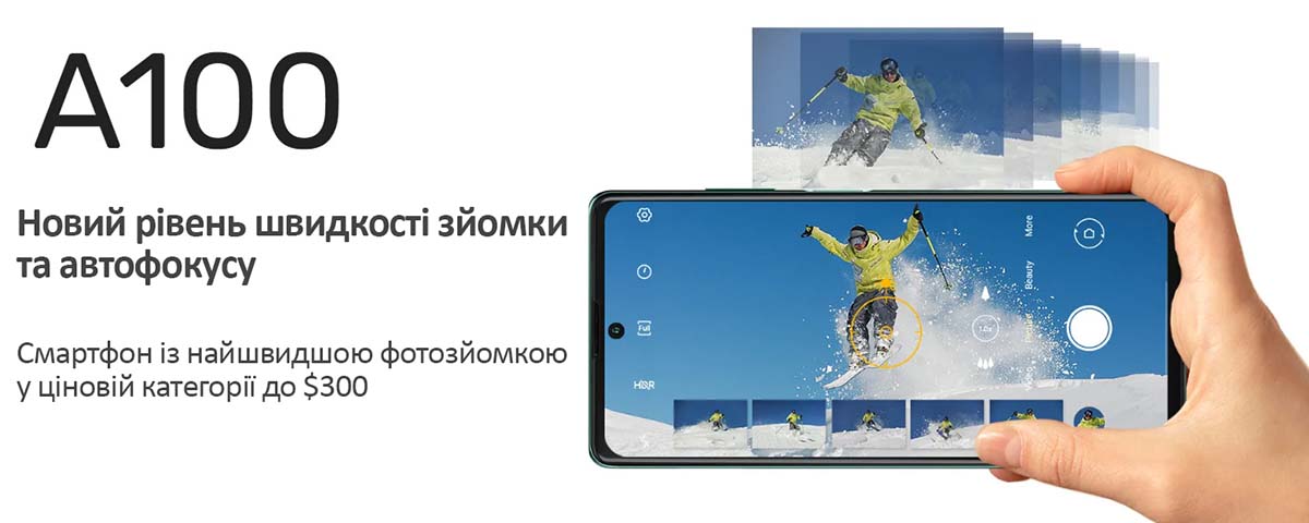Смартфон Blackview A100 6+128 GB Смартфон с самой быстрой фотосъемкой