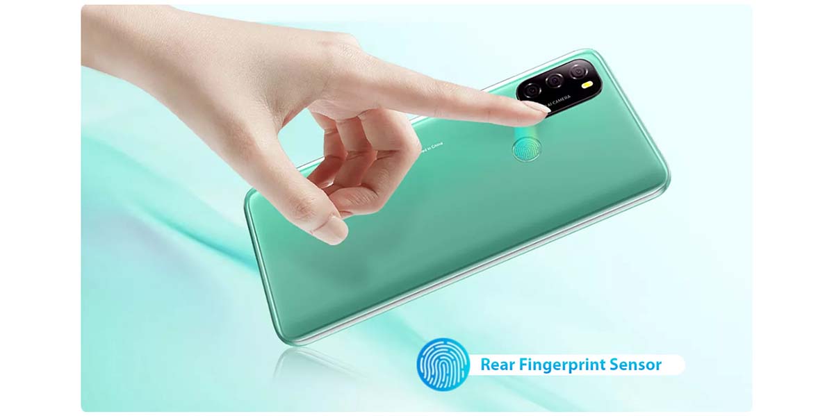 Смартфон Blackview A70 Pro, сканер отпечатков на задней панели