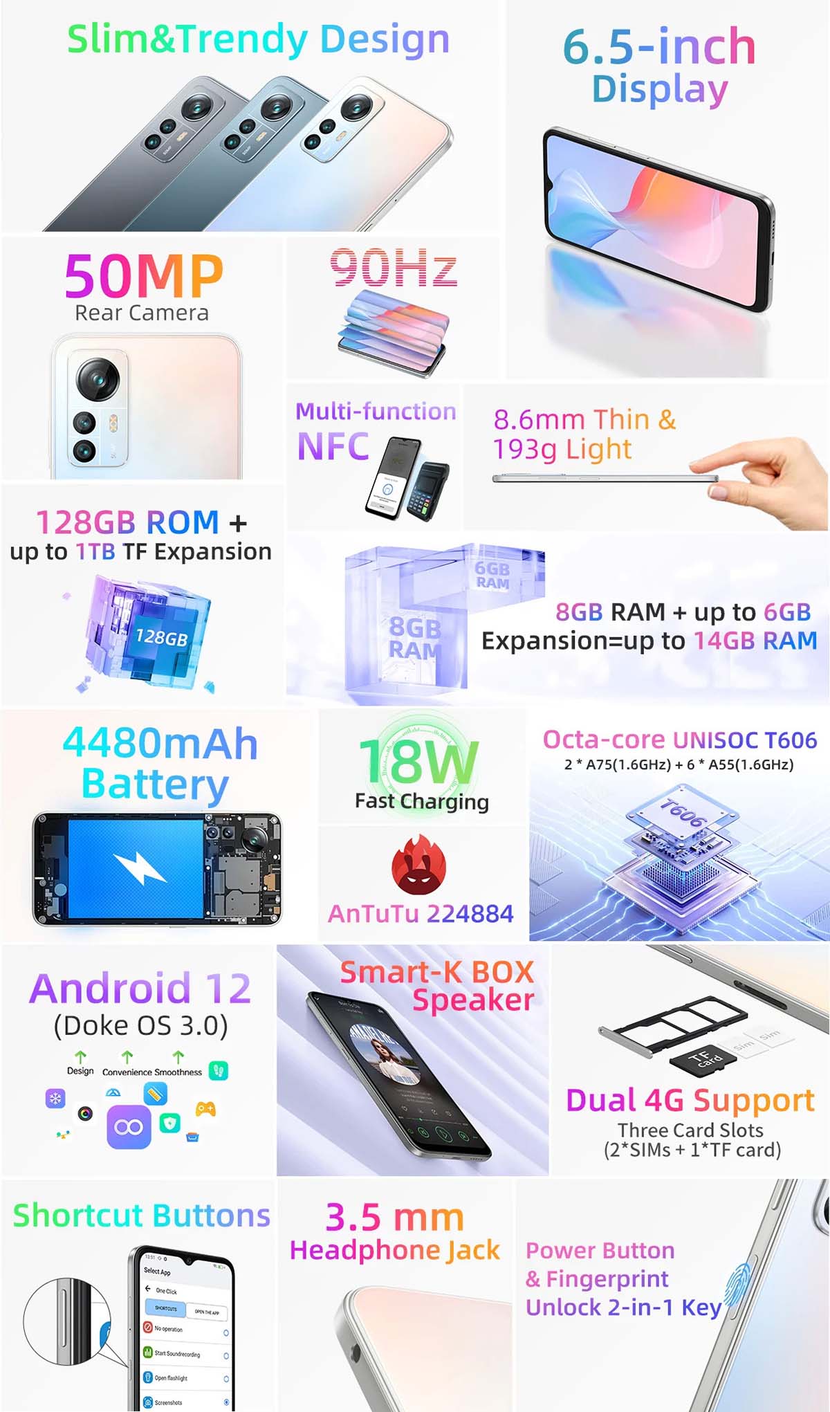 смартфон blackview a85 основні характеристики