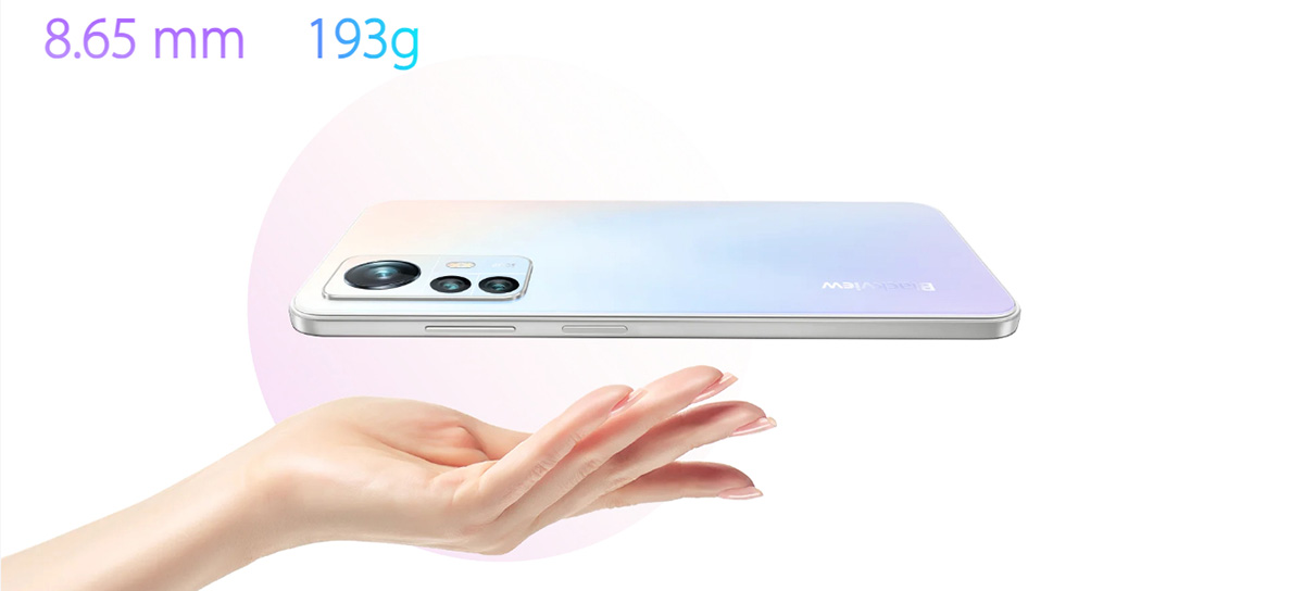 смартфон blackview a85 тонкий і легкий
