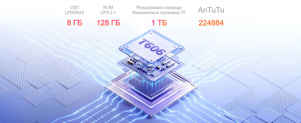 смартфон blackview a85 восьмиядерный процессор UNISOC T606