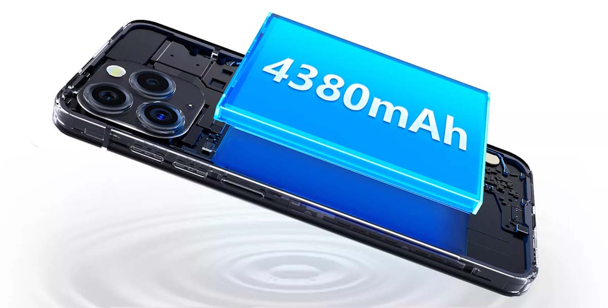 смартфон blackview a85 Акумулятор 4380 мАг: Ваш надійний супутник на цілий день