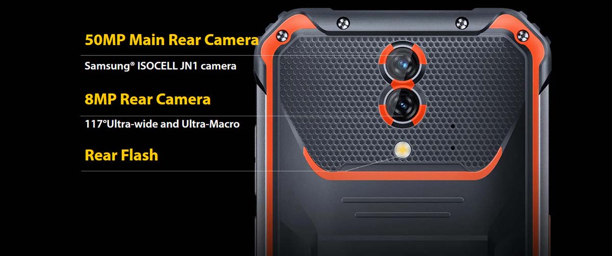 Смартфон Blackview BV7200 Основная камера 50 МП: Лучшая съемка при слабом освещении