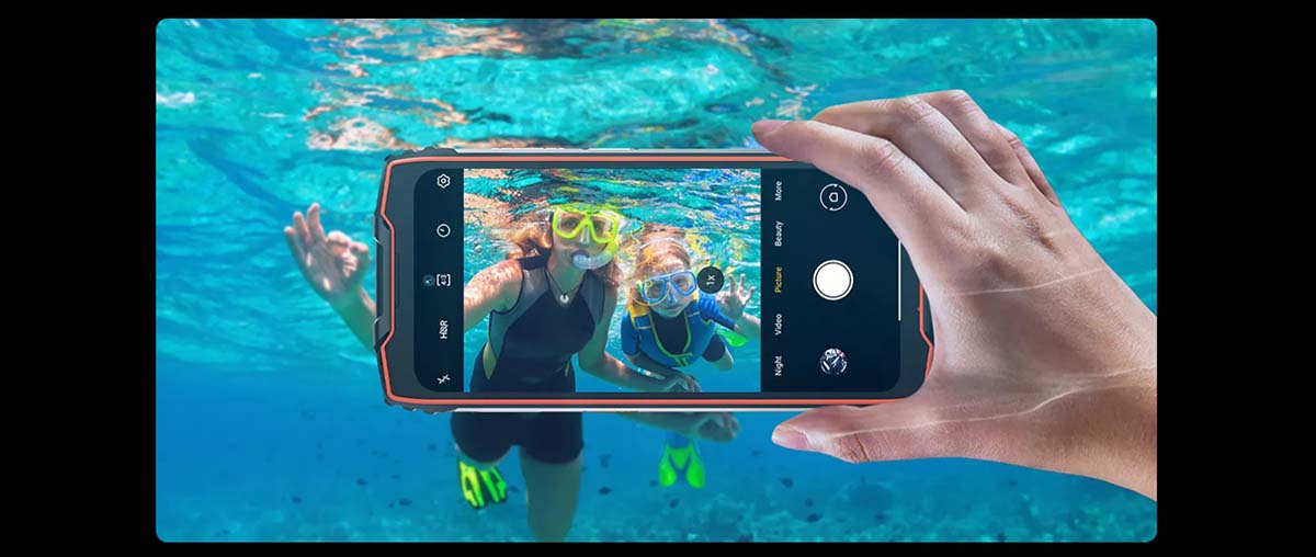 смартфон blackview bv9300 Подводная камера