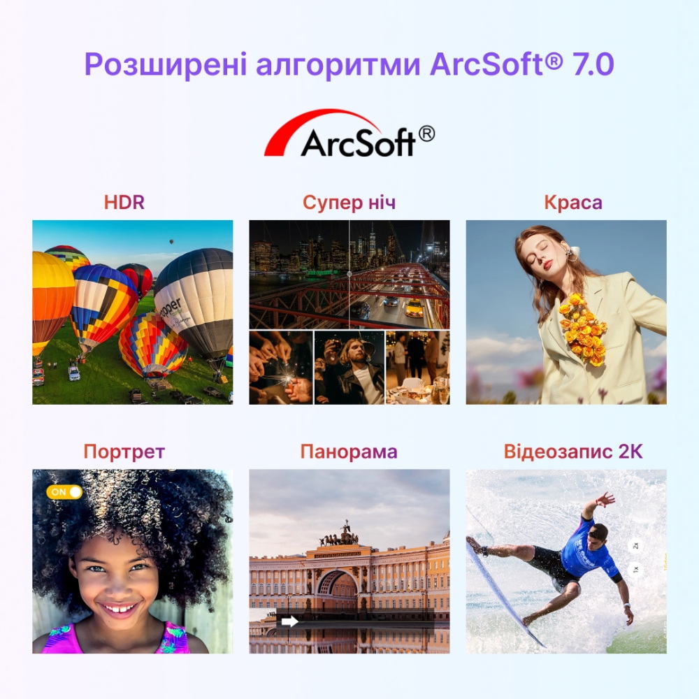 Blackview Oscal Spider 12: ArcSoft 7.0 – новий рівень якості зображень