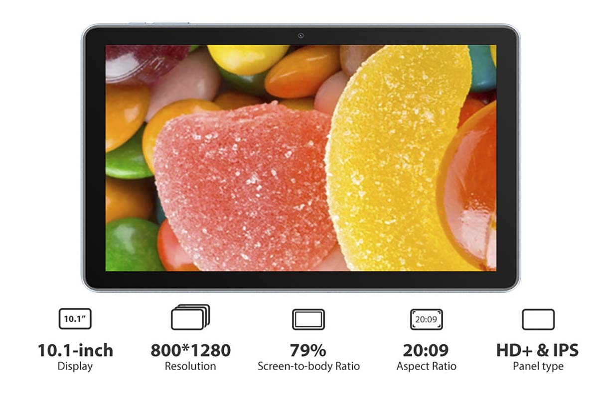 Blackview Tab 8 WiFi 10.1-дюймовый HD+ дисплей