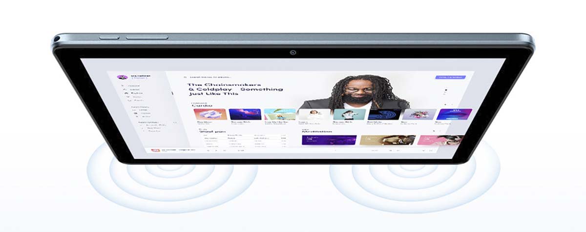 Blackview Tab 8 WiFi Двойные динамики с технологией Smart PA