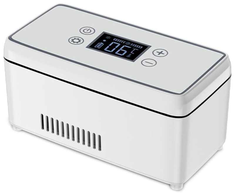 Портативный мини-холодильник Coolbox CL-0501 с дисплеем для инсулина и лекарств