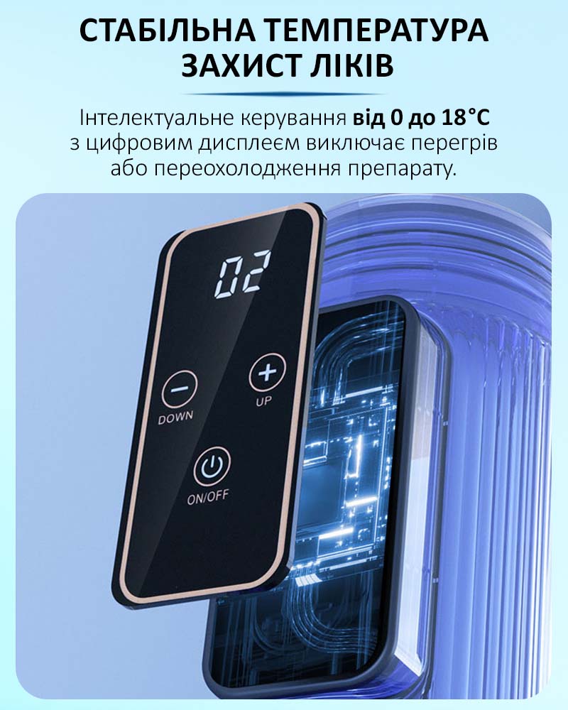 Мини холодильник KJX-006 цифровое управление температурой